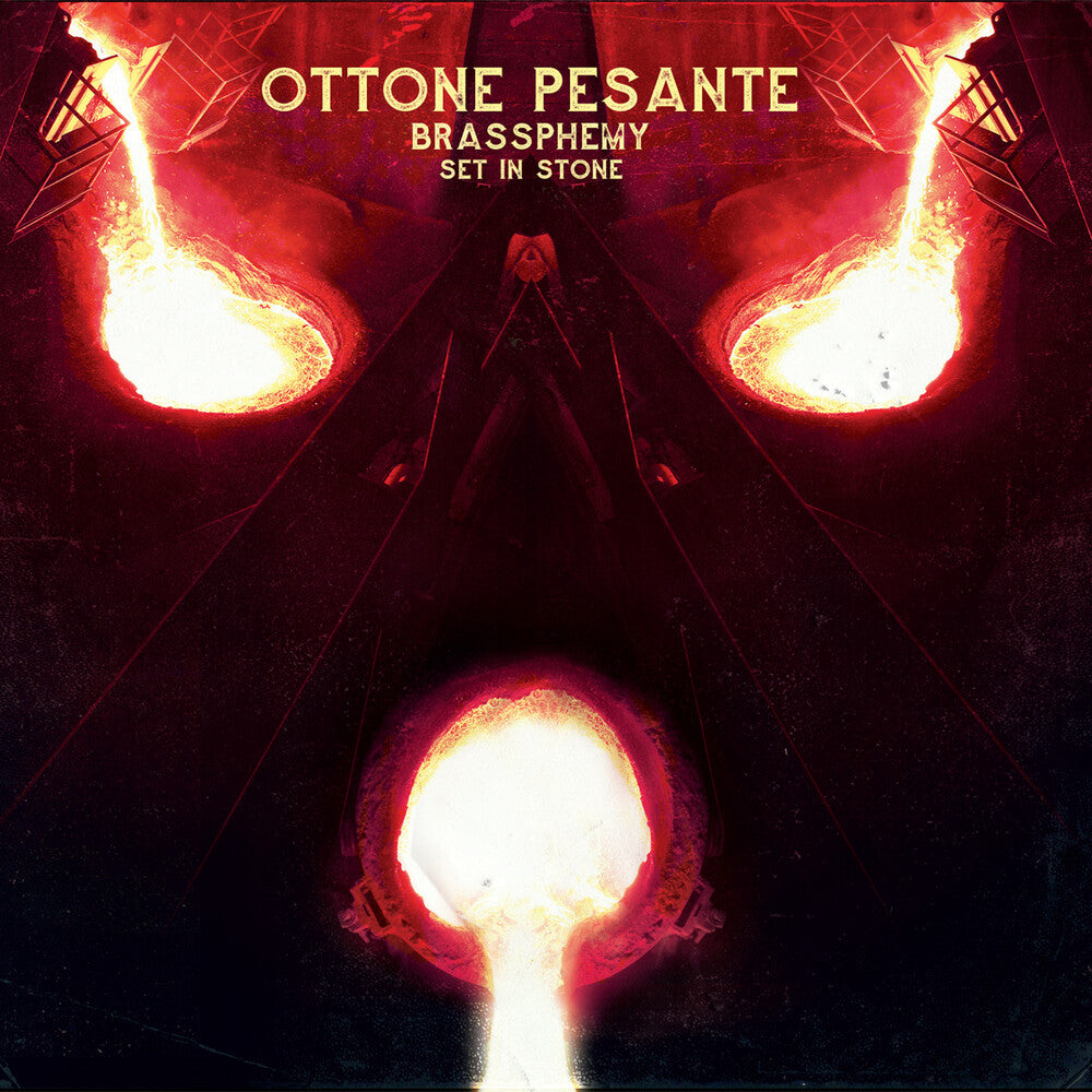 the album cover for Ottone Pesante - Brassphemy Set In Stone