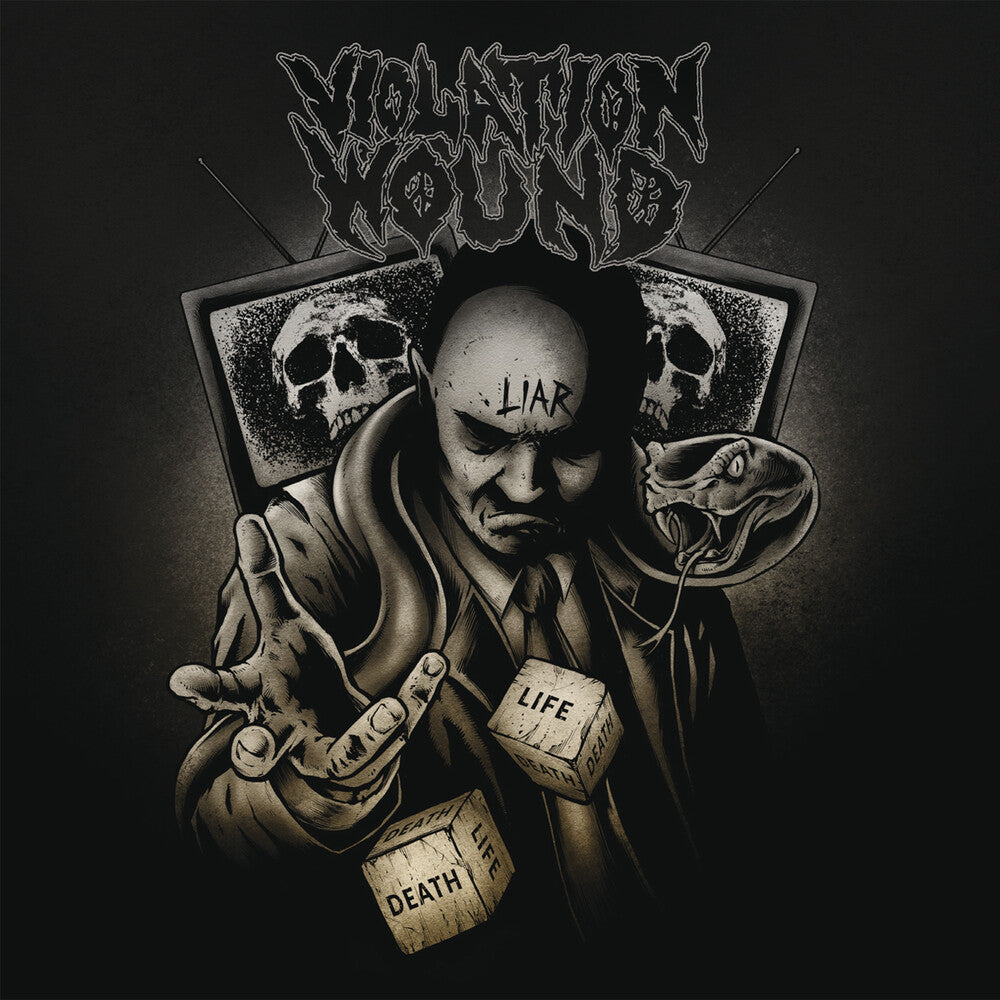 the album cover for Violation Wound & Surgikill - Split