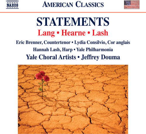the album cover for Yale Choral Artists - Statements