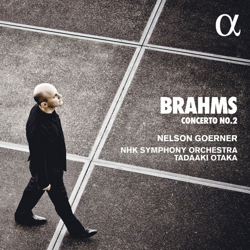 the album cover for Brahms / Goerner - Piano Concertos 2