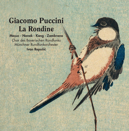 the album cover for Puccini / Mosuc / Novak - Rondine