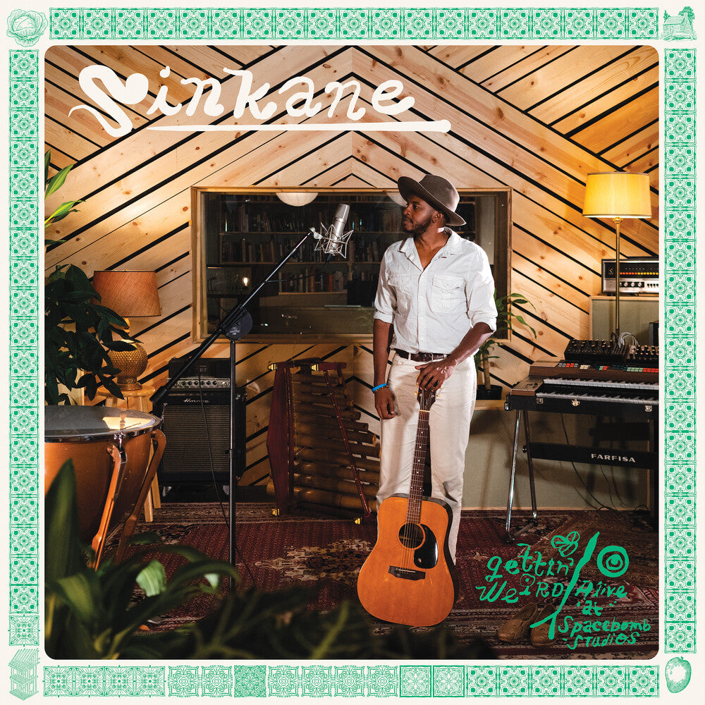 the album cover for Sinkane - Gettin' Weird (Alive At Spacebomb Studios) [LP]