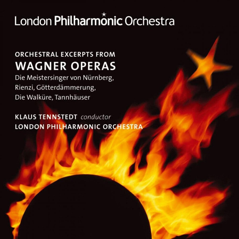 the album cover for Wagner / Klaus Tennstedt / Lpo - Wagner: Orchestral Excerpts from Wagner's Operas