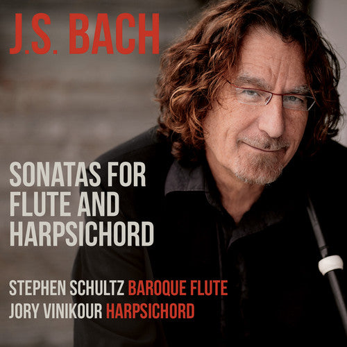 the album cover for Stephen Schultz - Sonatas for Flute & Harpsichord