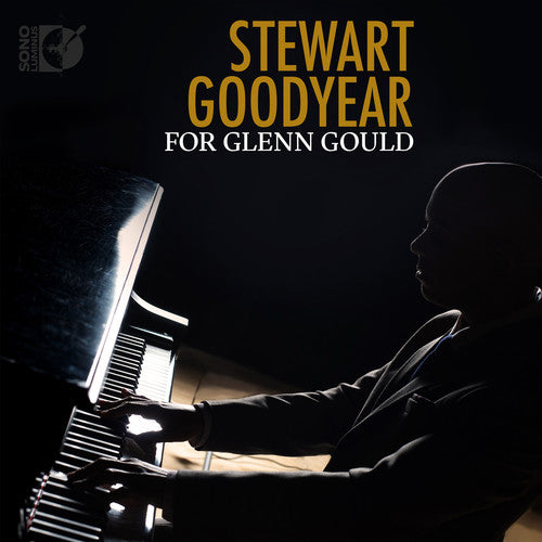 the album cover for J Bach S / Goodyear - For Glenn Gould