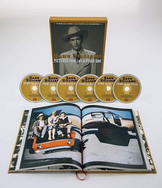 the album cover for Hank Williams - Pictures From Life's Other Side: The Man And His