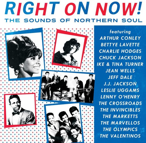 the album cover for Various Artists - Right On Now! The Sounds of Northern Soul [LP]