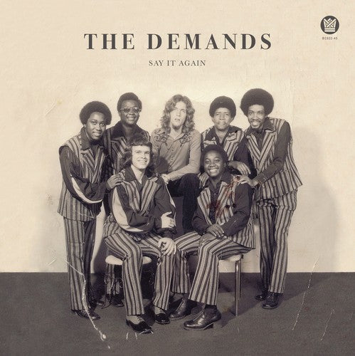 the album cover for Demands - Say It Again / Let Me Be Myself