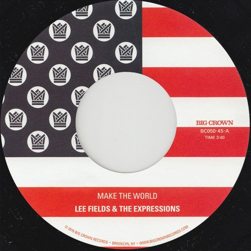 the album cover for Lee Fields - Make The World