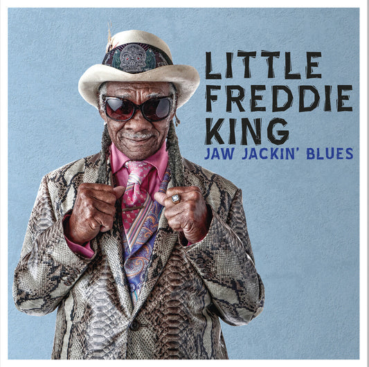 the album cover for Little King Freddie - Jaw Jackin' Blues [Colored Vinyl]