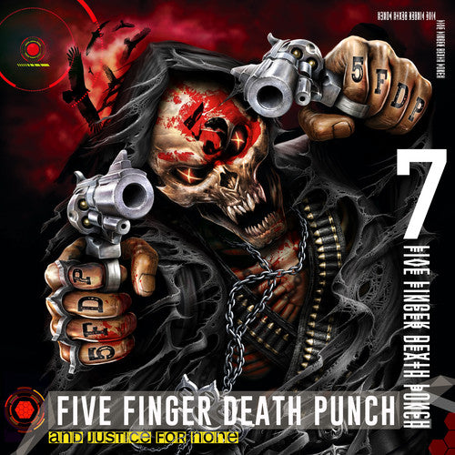 the album cover for Five Finger Death Punch - And Justice For None [Limited Deluxe Edition - Clean]