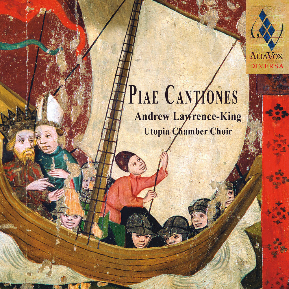 the album cover for Lawrence-Andrew King - Piae Cantiones