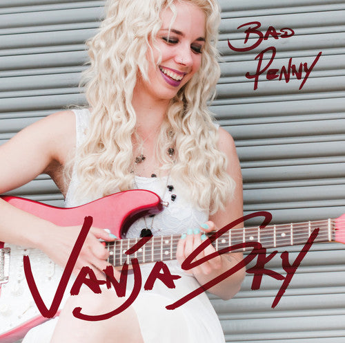 the album cover for Vanja Sky - Bad Penny