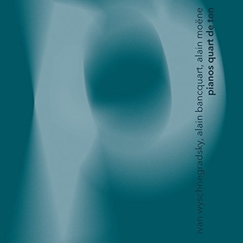 the album cover for Bancquart - Pianos Quart de Ton