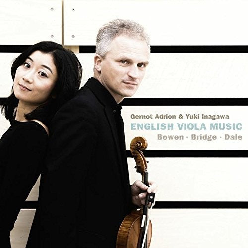 the album cover for Bowen / Adrion / Inagawa - English Viola Music