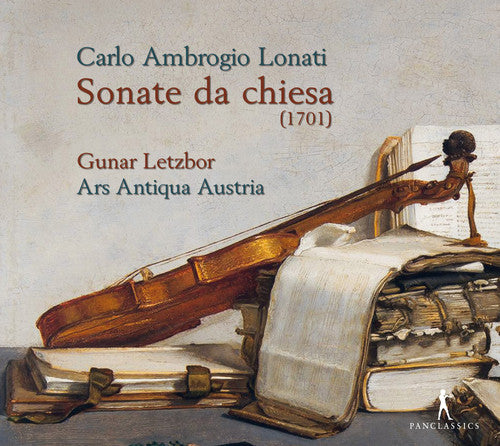 the album cover for Lonati / Letzbor - Sonate Da Chiesa