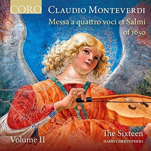 the album cover for Cavalli - Messa a Quattro Voci Et Salmi 2