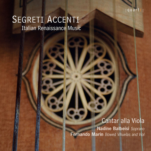 the album cover for Antonio / Viola / Marin - Italian Renaissance Music