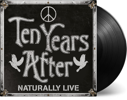 the album cover for Ten Years After - Naturally Live