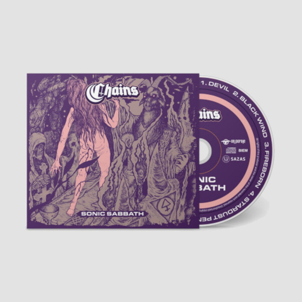 the album cover for Chains - Sonic Sabbath