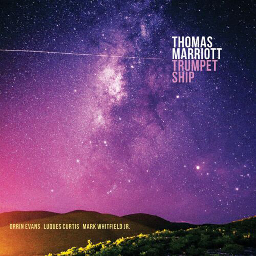 the album cover for Thomas Marriott - Trumpet Ship