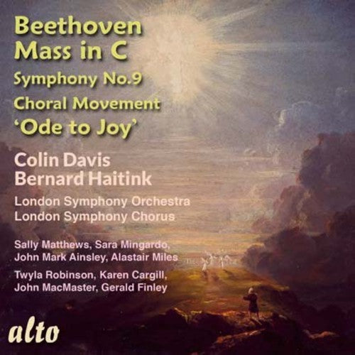 the album cover for Colin Davis / Haitink,Bernard / Lso/ Lso Chorus - Beethoven: Mass In C / Ode To Joy