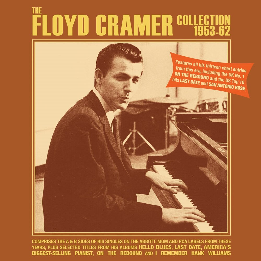 the album cover for Floyd Cramer - Collection 1953-62