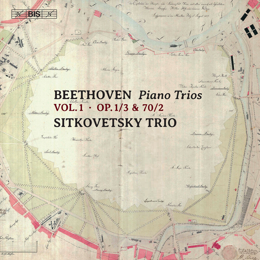 the album cover for Beethoven / Sitkovetsky Trio - Piano Trios 1