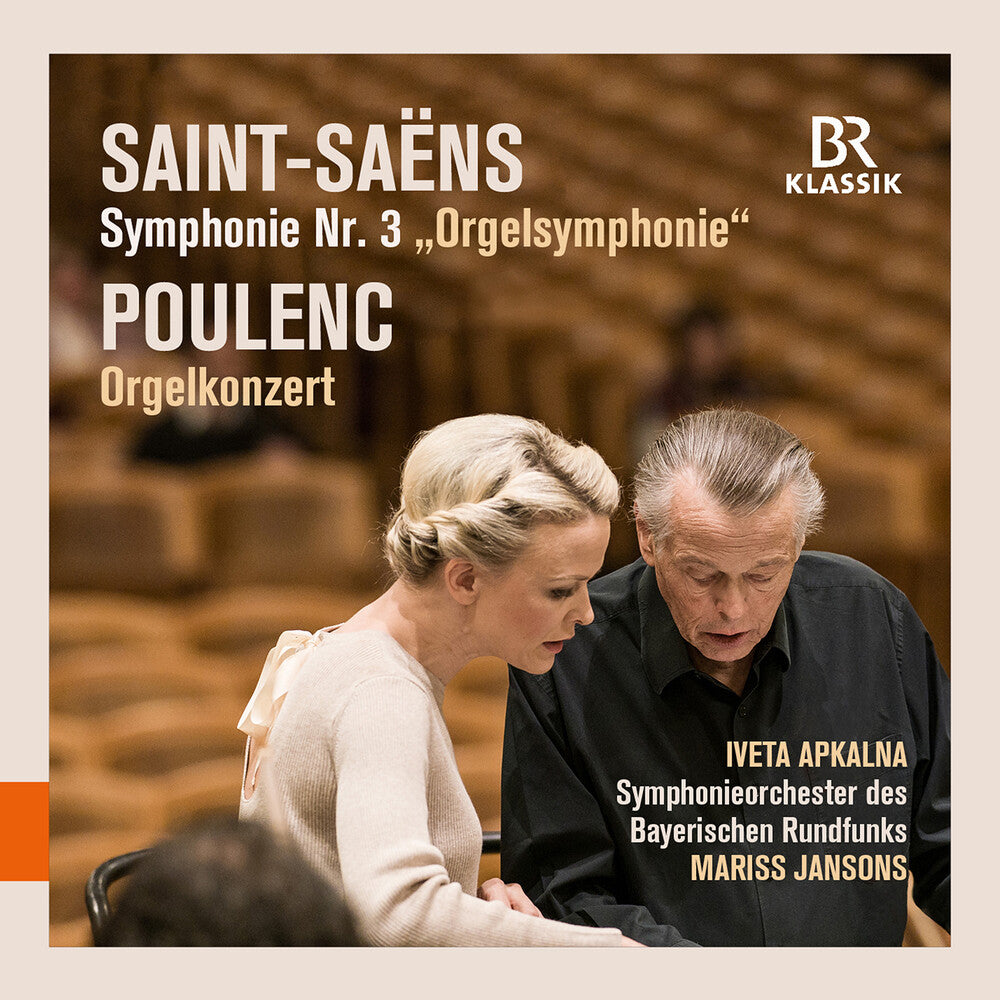 the album cover for Poulenc / Apkalna / Jansons - Symphony 3 in C Minor
