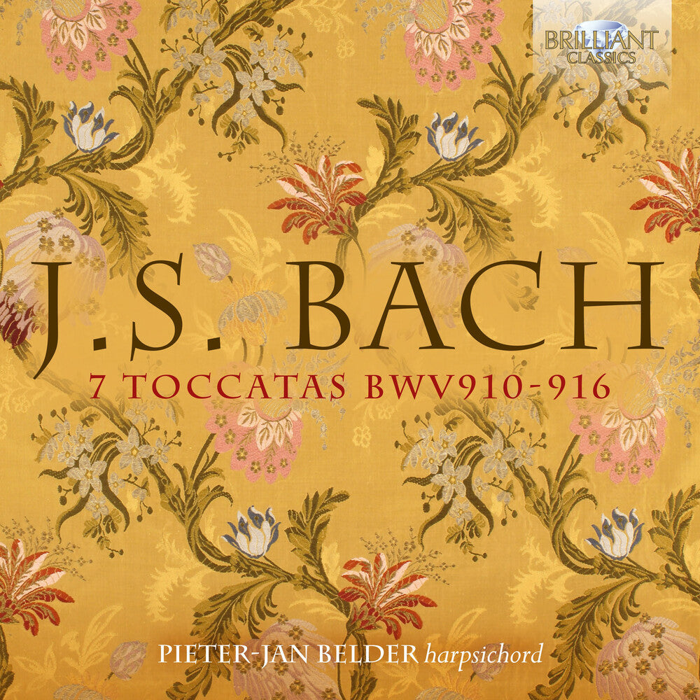 the album cover for J Bach S / Belder - 7 Toccatas BWV 910-916