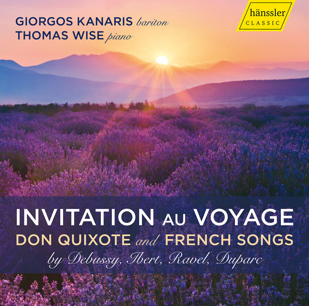 the album cover for Debussy / Kanaris / Wise - Invitation Au Voyage