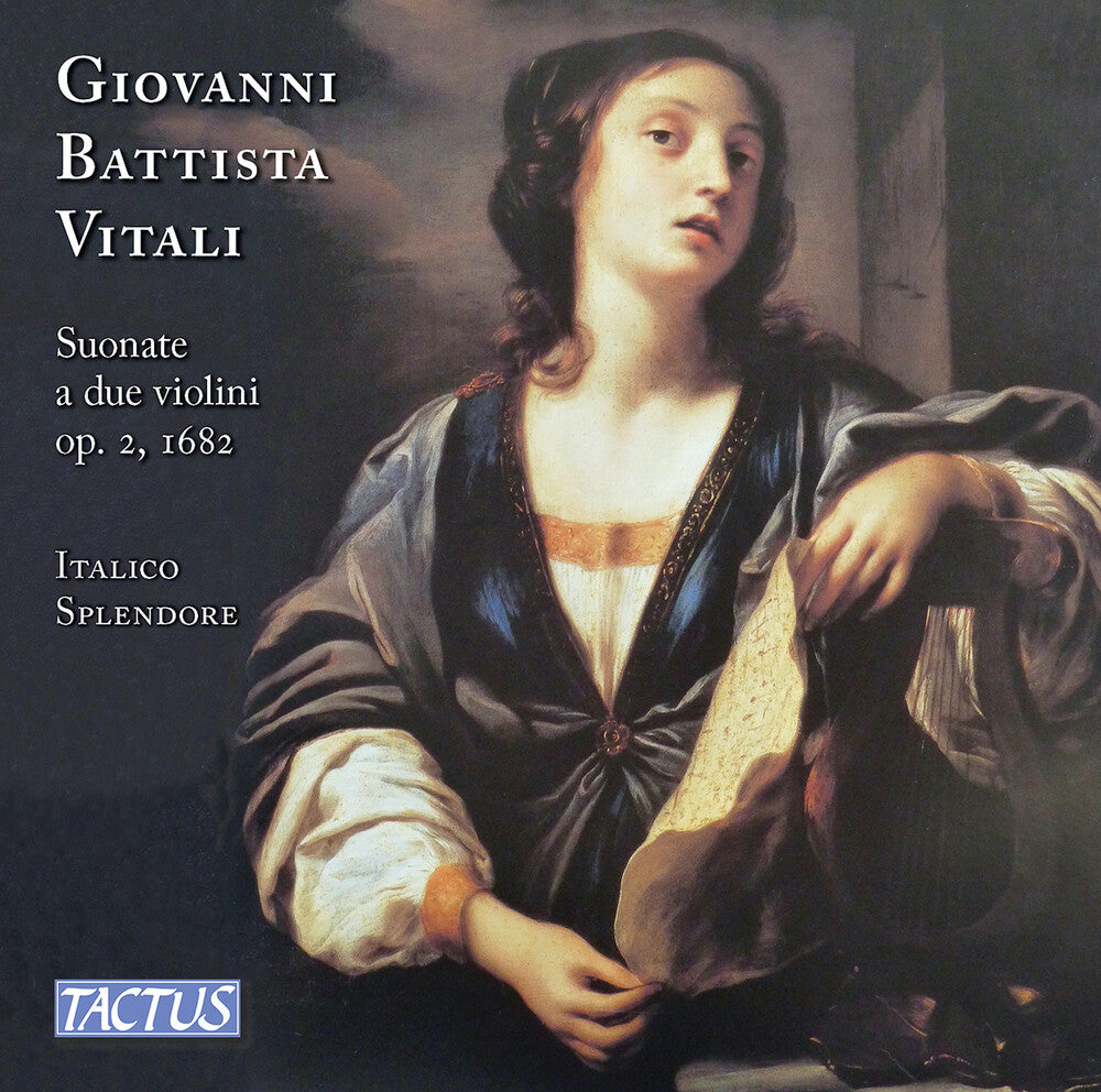 the album cover for Vitali / Italico Splendore Ensemble - Suonate a Due Violini 2