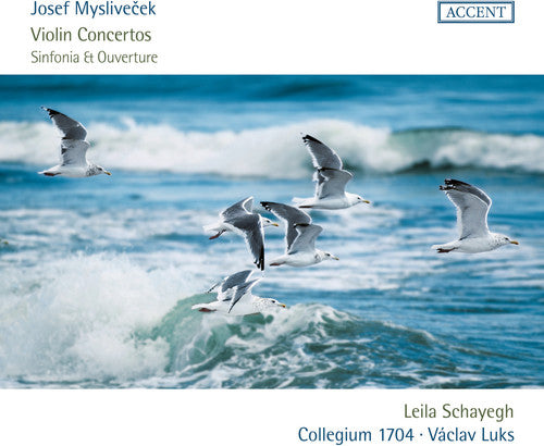 the album cover for Myslivecek / Schayegh - Violin Concertos