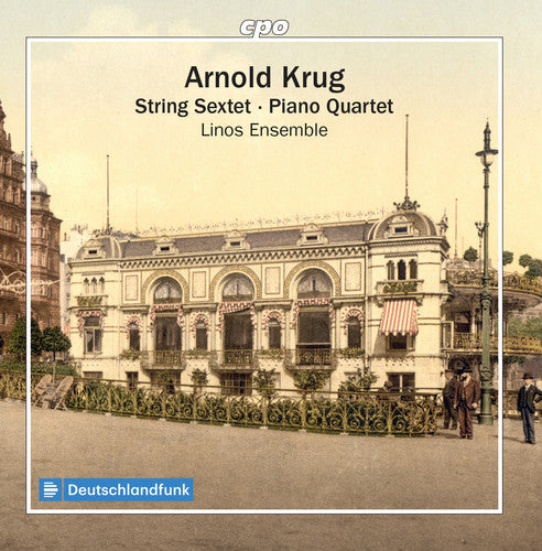 the album cover for Krug / Linos Ensemble - String Sextet / Piano Quartet