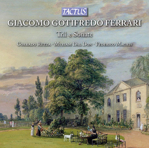 the album cover for Ferrari / Ruzza / Magris - Trios & Sonatas