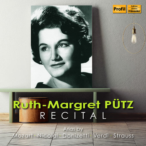 the album cover for Verdi / Puetz - Recital