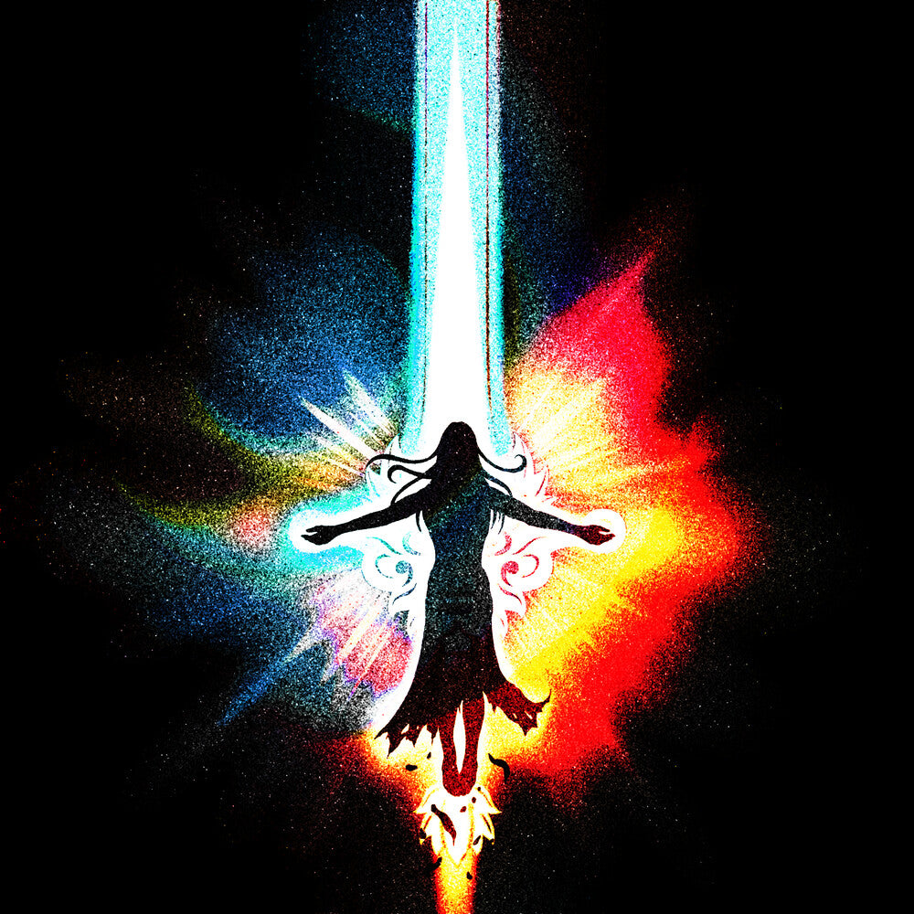 the album cover for Magic Sword - Endless