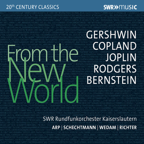 the album cover for Copland - From the New World