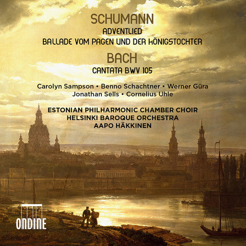 the album cover for J Bach S - Adventlied / Ballade Vom Pagen Und Konigstochter