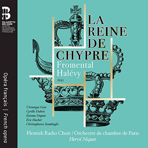 the album cover for Halevy - Reine de Chypre