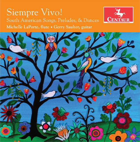 the album cover for Lobos / Laporte / Saulter - Siempre Vivo