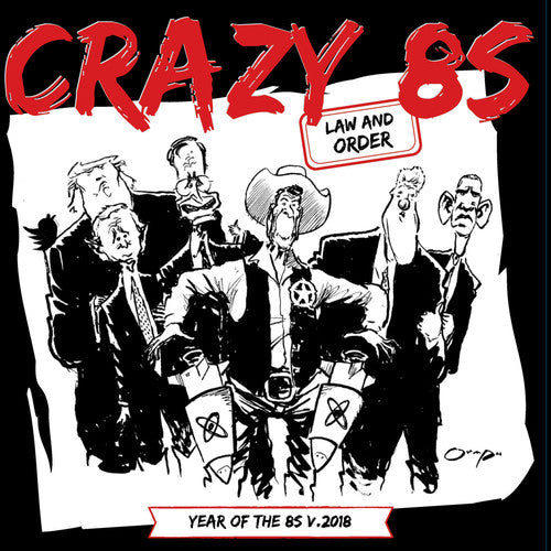 the album cover for Crazy 8s - Law And Order V.2018 (Ep) [Limited Edition] (Red) [Download Included]