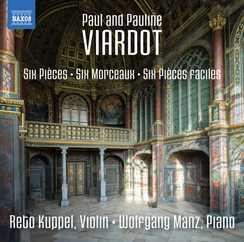 the album cover for Viardot / Kuppel / Manz - Complete Violin Works Music 2