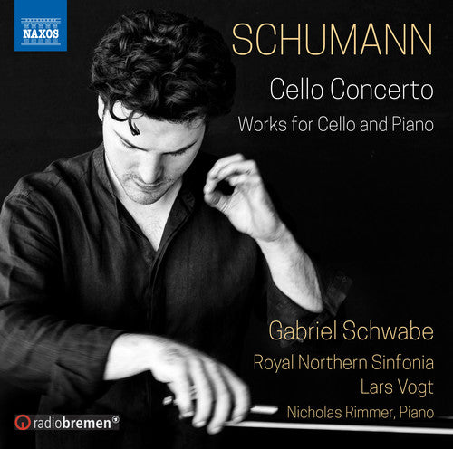 the album cover for Schumann / Schwabe - Cello Concerto / Works for Cello & Piano