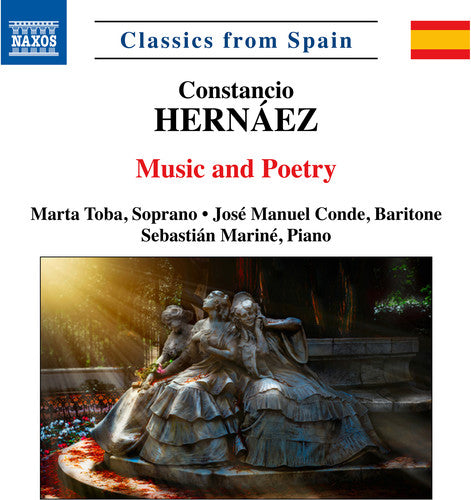 the album cover for Hernaez / Toba / Marine - Music & Poetry