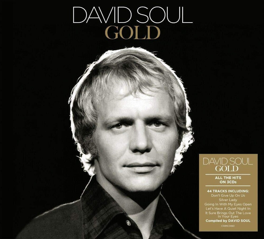 the album cover for David Soul - Gold