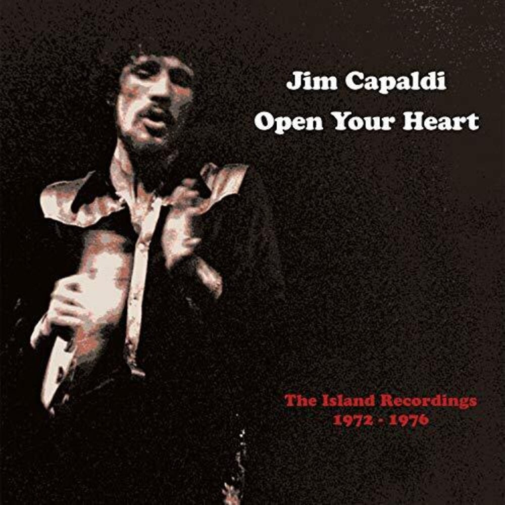 the album cover for Jim Capaldi - Open Your Heart: Island Recordings 1972-1976
