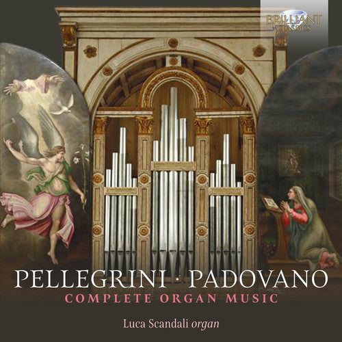 the album cover for Luca Scandali - Complete Organ Music