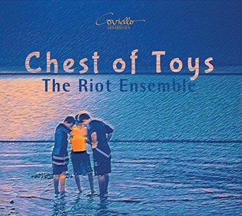 the album cover for Stebbins / Riot Ensemble - Chest of Toys