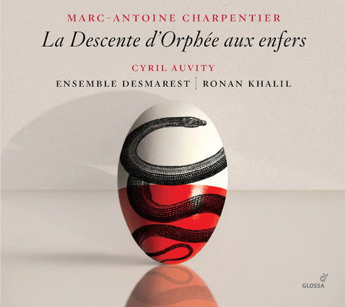 the album cover for Charpentier / Auvity / Khalil - Descente D'orphee Aux Enfers